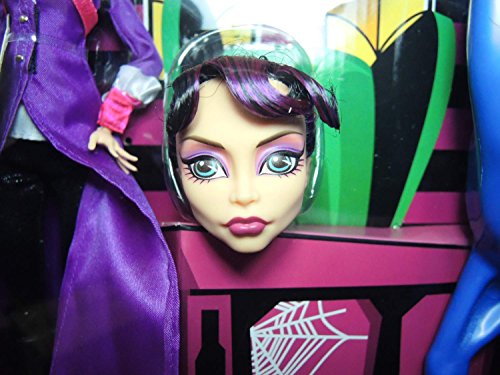 MONSTER HIGH BBK21 - Muñeca, diseño directora sin cabeza y su caballo para coleccióneros en casa